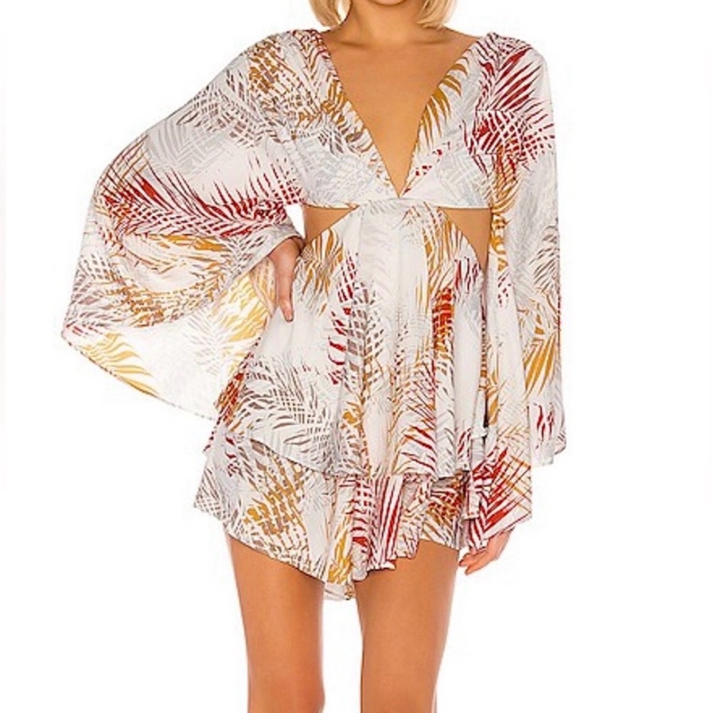 🌺Michael Costello x Revolve Allete Mini Dress